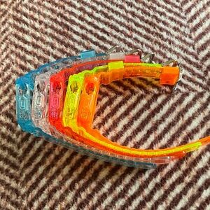 Neon Translucent Band Set - 5 for Apple Watch